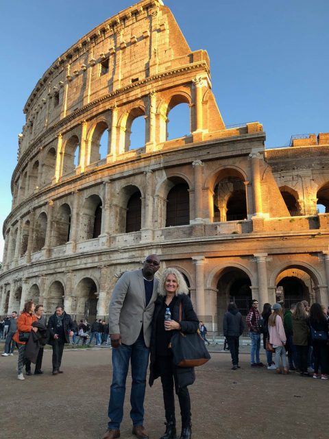 Di & Dave at the Coliseum