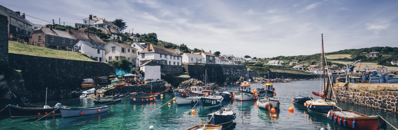Cornwall fishing village